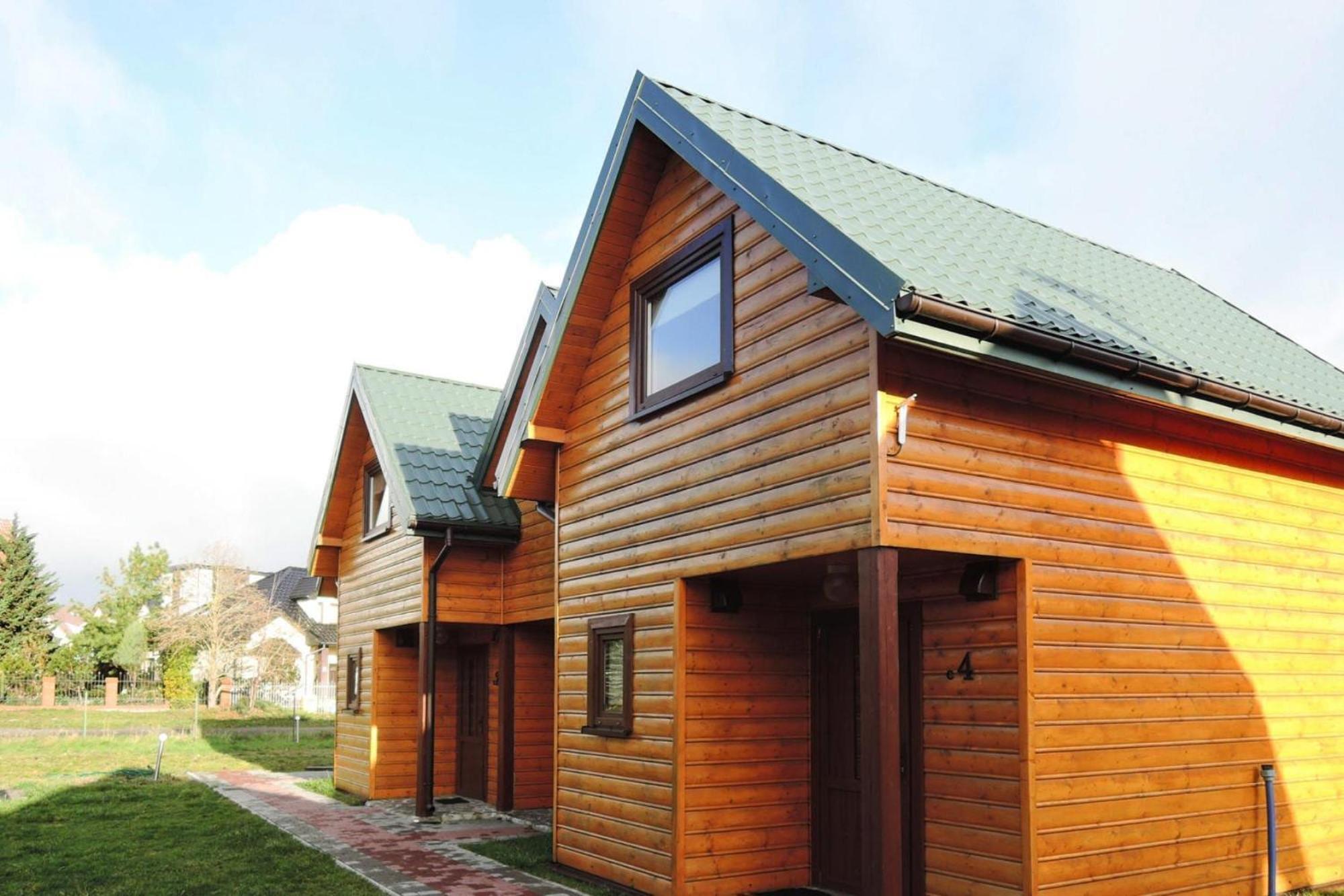 Modern Wood House In Rewal With A Terrace Villa Eksteriør billede