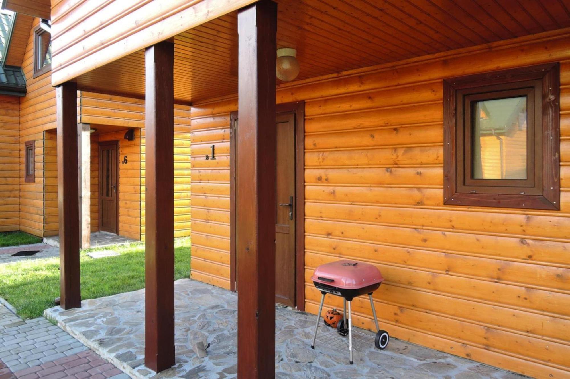 Modern Wood House In Rewal With A Terrace Villa Eksteriør billede